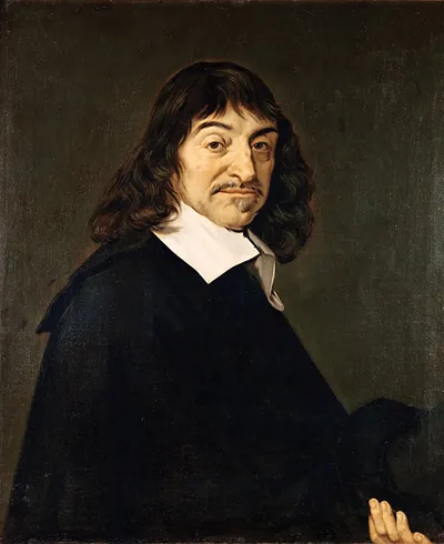 A portrait of Renaissance philosopher Rene Descartes