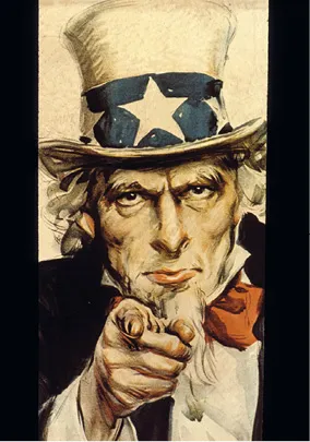 Fig. 2.  James Montgomery Flagg, I want you for U.S. Army, Manifesto per l’arruolamento, USA 1917.