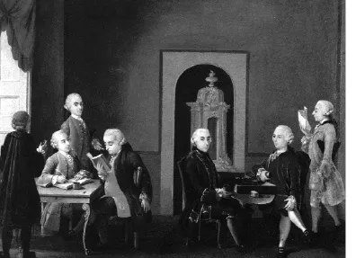 Riunione dell’Accademia dei Pugni.