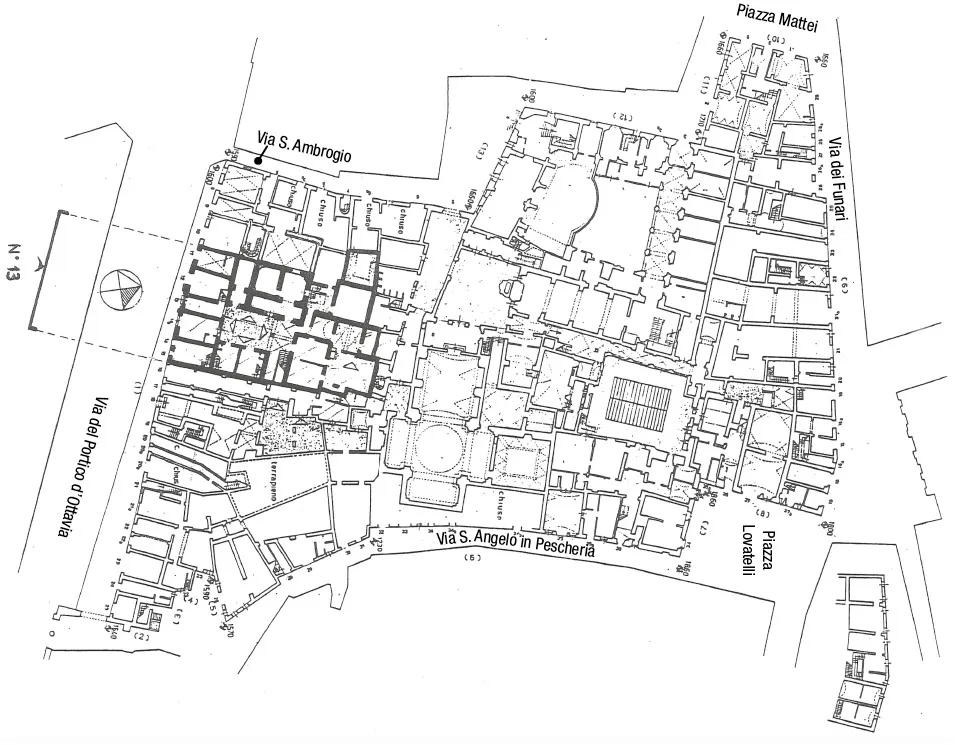 L’isolato di Sant’Ambrogio della Massima