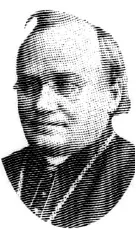 Sketch of Bishop Alexandre-Antonin Tache, wearing a choir cassock.