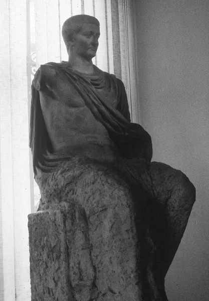 Emperor Tiberius, from Paestum (Archaeological Museum, Madrid).
