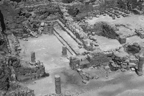 Synagogue in Herod the Great’s fortress of Herodion.