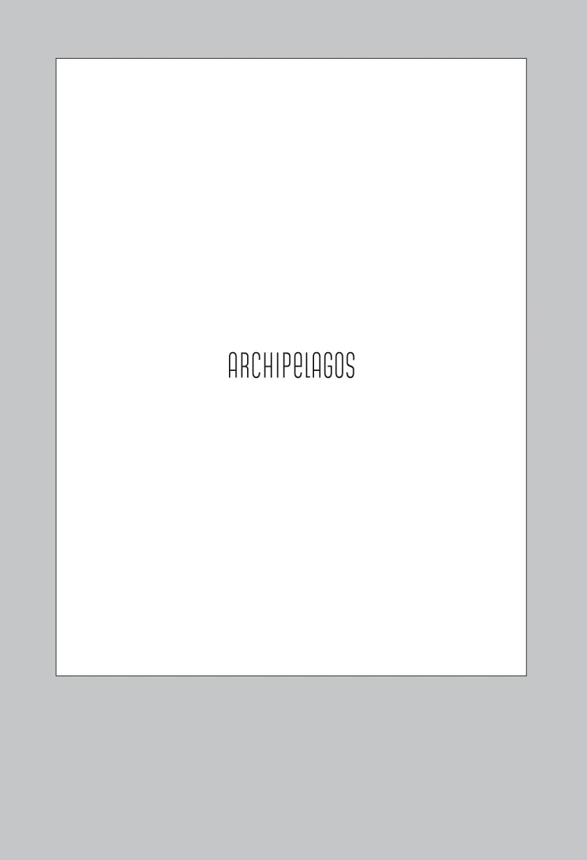 Archipelagos -- section title page