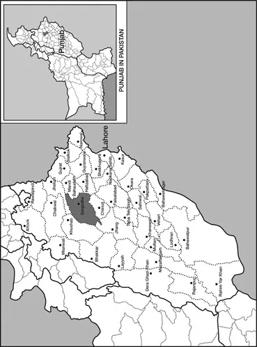 Map 1.1 Map of Pakistan