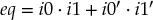 numbered Display Equation