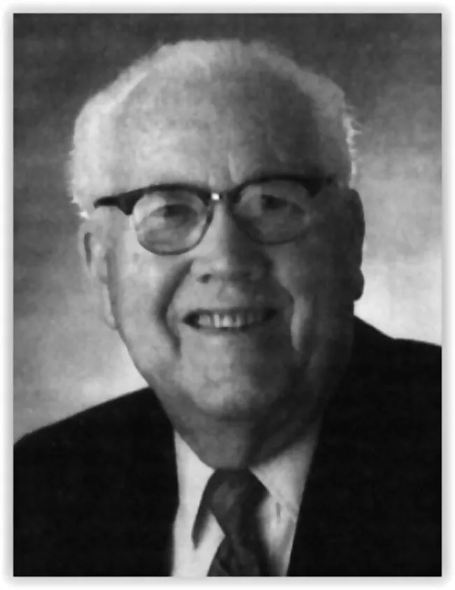 Photo displaying Morris Hansen.