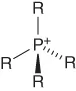 Structural illustration of Phosphonium.